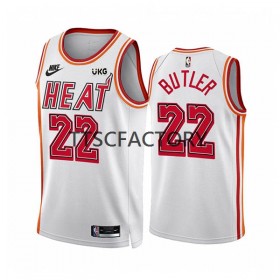 Miami Heat Jimmy Butler 22 Nike 2022-23 Classic Edition Valkoinen Miesten Pelipaidat Swingman